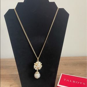 Talbots double necklace.